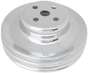 Racing Power Co-Packaged Chrome Ford 289 Water Pump 2V Pulley