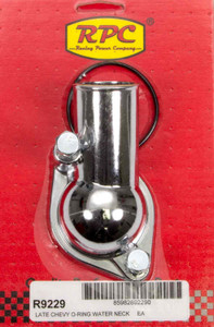 Racing Power Co-Packaged 66-75 Chevy V8 Steel Water Neck Chrome