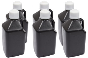 Scribner Utility Jug - 5-Gallon Black - Case 6