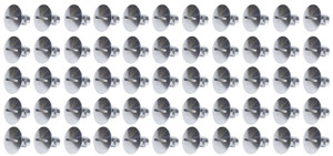 Ti22 Performance Large Head Dzus Buttons .500 Long 50 Pack
