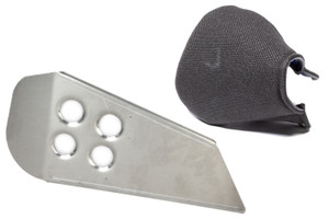 Ultra Shield Leg Support Right W/ Blk Cover Lightweight Adult