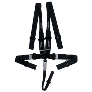 Ultra Shield Harness 5Pt Black Hans Shoulder Pull-Down