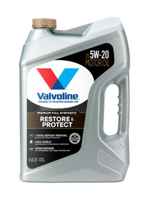 Valvoline 5W20 Motor Oil Restore & Protect 5 Quart Bottle