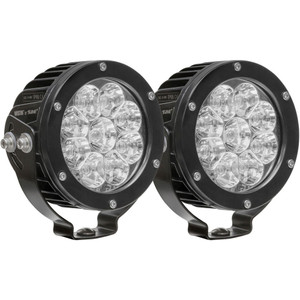 Westin Axis Led Auxiliary Light Round Flood Pattern Pair