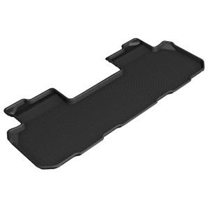 3D Maxpider Chevy Traverse 18-  Kagu Floor Liners 2Nd Row Blk