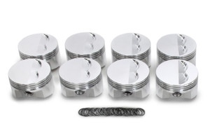 Sportsman Racing Products Sbc Flat Top Piston Set 4.165 Bore -5Cc
