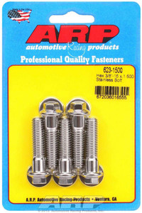 Arp S/S Bolt Kit - 6Pt. (5) 3/8-16 X 1.500