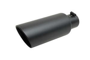 Gibson Exhaust Black Ceramic Double Wal Led Angle Exhaust Tip