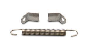 Vibrant Performance Weld On Collector Set 2 Collector Tabs W/Sprin