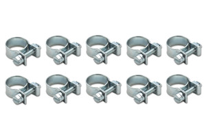 Vibrant Performance Fuel Injector Style Mini Hose Clamp: 10Mm-12Mm (