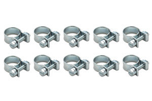 Vibrant Performance Fuel Injector Style Mini Hose Clamp: 15Mm-17Mm (