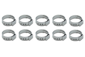 Vibrant Performance Stainless Steel Pinch Cl Amps 11.3-13.8Mm 10 Pack Vibrant Performance Stainless Steel Pinch Cl Amps 11.3-13.8Mm 10 Pack