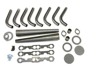 Patriot Exhaust Sbc Lakester Weld-Up Kit 1-5/8In- 3-1/2In