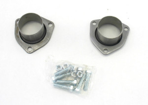 Patriot Exhaust Collector Reducers - 1Pr 3-Bolt 2.5 Dome Style