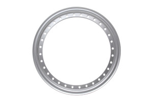 Aero Race Wheels Outer Beadlock Ring Silver
