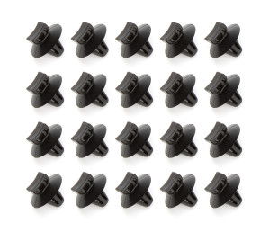 Painless Wiring Cable Tie Clips - 1/4In Hole