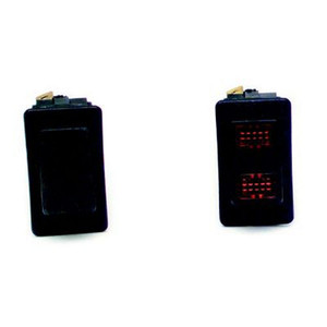Painless Wiring Black Rocker Switch W/O Lights