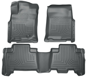 Husky Liners 10-13 Lexus Gx460 Front/ 2Nd Floor Liners Black