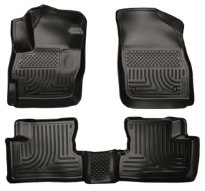 Husky Liners 10-13 Mazda 3 Front/2Nd Floor Liners Black