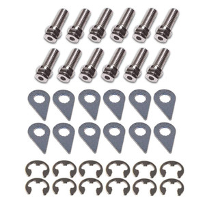 Stage 8 Fasteners Header Bolt Kit - 6Pt. Mixed Sizes (12)