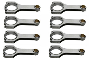 Eagle Sbf 4340 Forged H-Beam Rods 5.400 W/2.123 Pin