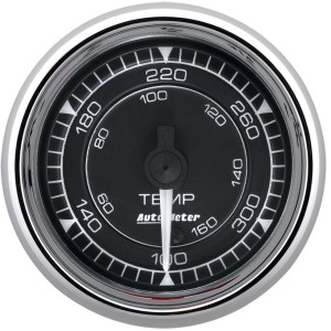 Autometer 2/16 Chrono Chrome Gauge 140-380 Degree