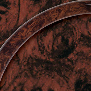 Billet Specialties Half Wrap Simulated Burlwood