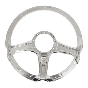 Billet Specialties 14In Octane Steering Wheel Half Wrap