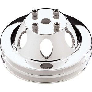 Billet Specialties Sbc/Bbc 2 Grv Wp Pulley For Lwp Polished Billet Specialties Sbc/Bbc 2 Grv Wp Pulley For Lwp Polished