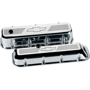 Billet Specialties Bbc Valve Covers Bowtie Logo Tall