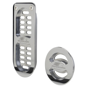 Billet Specialties Door Jamb Vent 72-76 Gm B-Body Polished Pair