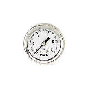 Xrp-Xtreme Racing Prod. 0-15 Fuel Pressure Gauge Liquid Filled Xrp-Xtreme Racing Prod. 0-15 Fuel Pressure Gauge Liquid Filled