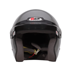B2 Helmets Helmet Icon Silver 58-59 Medium Sa20