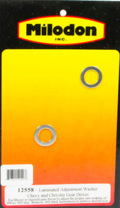 Milodon Laminated Shim Washers (2) Gear Drive Parts