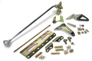 Lokar 23In Th-400 Shifter W/ Brushed Alu. Mush. Knob