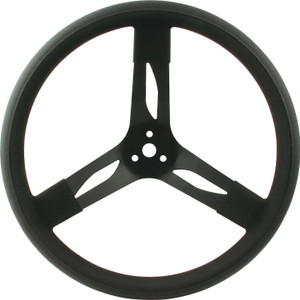 Quickcar Racing Products 15In Steering Wheel Stl Black