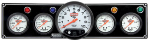 Quickcar Racing Products 3-1 Gauge Panel Op/Wt/Op /Fp W/5In Tach Black Quickcar Racing Products 3-1 Gauge Panel Op/Wt/Op /Fp W/5In Tach Black
