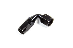 Fragola Hose Fitting #10 90 Deg. To #8 Hose Black