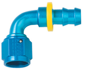 Fragola Hose Fitting #10 90 Deg Push Lock