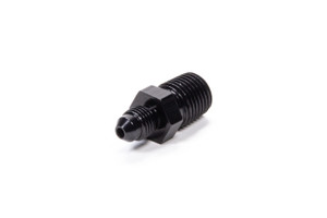 Fragola Straight Adapter Fitting #3 X 1/4 Mpt Black