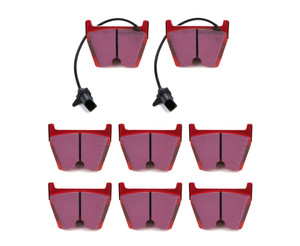 Ebc Brakes Usa Inc Brake Pads Redstuff Front Audi Rs4