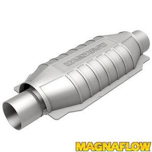 Magnaflow Perf Exhaust Ss Cat Converter Oval Universal 2.25 In/Out Magnaflow Perf Exhaust Ss Cat Converter Oval Universal 2.25 In/Out