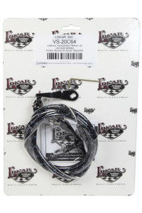 Lokar Vintage Series Ford C-6 Kickdown Cable Black