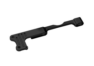 Lokar Throttle Mounting Bracke T For Holley Sniper Blk