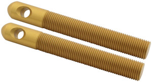 Allstar Performance Repl Aluminum Pins 1/2In Gold 2Pk