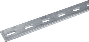 Allstar Performance Alum Body Strap Slotted 3/16X1X46