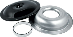 Allstar Performance Air Cleaner Kit 14In Black W/1.00 Spacer