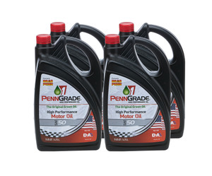 Penngrade Motor Oil 50W Racing Oil Case 4 X 5 Quart Bottles