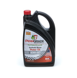 Penngrade Motor Oil 10W40 Racing Oil 5Qt Bottle