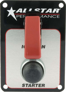 Allstar Performance Switch Panel One Switch W/Flip Cover Allstar Performance Switch Panel One Switch W/Flip Cover